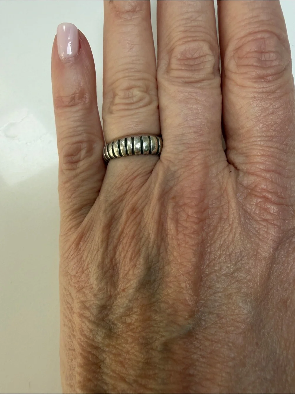 Lisa Jenks Vintage Sterling Silver Ring - Size 6